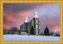 Load image into Gallery viewer, Logan Utah Pink Winter Sunset
