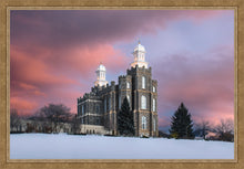 Load image into Gallery viewer, Logan Utah Pink Winter Sunset

