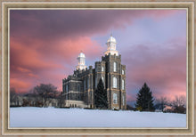 Load image into Gallery viewer, Logan Utah Pink Winter Sunset
