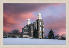 Load image into Gallery viewer, Logan Utah Pink Winter Sunset
