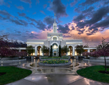 Load image into Gallery viewer, Mount Timpanogos Utah Spring Storm Clearing
