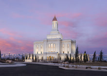 Load image into Gallery viewer, Deseret Peak Utah Pink Winter Sunrise
