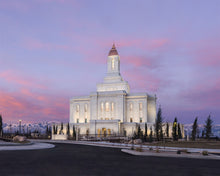Load image into Gallery viewer, Deseret Peak Utah Pink Winter Sunrise

