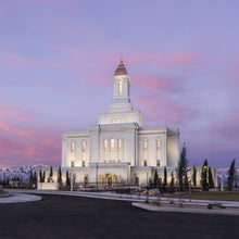 Load image into Gallery viewer, Deseret Peak Utah Pink Winter Sunrise
