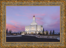 Load image into Gallery viewer, Deseret Peak Utah Pink Winter Sunrise
