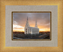 Load image into Gallery viewer, Layton Utah Golden Glow Sunset
