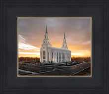 Load image into Gallery viewer, Layton Utah Golden Glow Sunset
