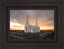 Load image into Gallery viewer, Layton Utah Golden Glow Sunset

