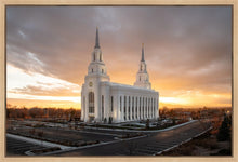 Load image into Gallery viewer, Layton Utah Golden Glow Sunset

