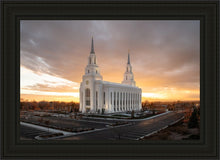 Load image into Gallery viewer, Layton Utah Golden Glow Sunset
