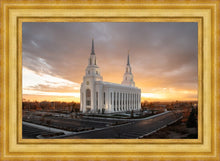 Load image into Gallery viewer, Layton Utah Golden Glow Sunset
