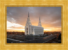 Load image into Gallery viewer, Layton Utah Golden Glow Sunset
