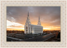 Load image into Gallery viewer, Layton Utah Golden Glow Sunset
