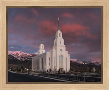 Load image into Gallery viewer, Layton Utah Pink Winter Sunset
