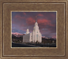 Load image into Gallery viewer, Layton Utah Pink Winter Sunset
