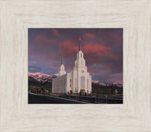 Load image into Gallery viewer, Layton Utah Pink Winter Sunset
