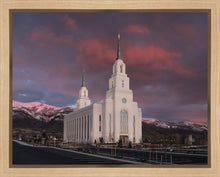 Load image into Gallery viewer, Layton Utah Pink Winter Sunset
