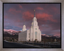 Load image into Gallery viewer, Layton Utah Pink Winter Sunset
