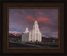 Load image into Gallery viewer, Layton Utah Pink Winter Sunset

