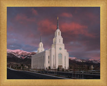 Load image into Gallery viewer, Layton Utah Pink Winter Sunset

