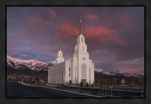 Load image into Gallery viewer, Layton Utah Pink Winter Sunset
