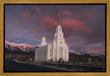 Load image into Gallery viewer, Layton Utah Pink Winter Sunset
