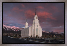 Load image into Gallery viewer, Layton Utah Pink Winter Sunset
