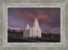 Load image into Gallery viewer, Layton Utah Pink Winter Sunset
