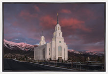 Load image into Gallery viewer, Layton Utah Pink Winter Sunset
