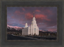 Load image into Gallery viewer, Layton Utah Pink Winter Sunset
