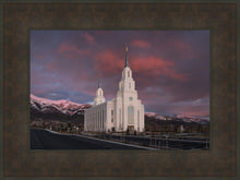 Load image into Gallery viewer, Layton Utah Pink Winter Sunset
