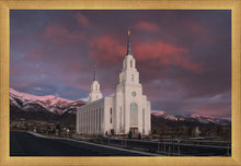 Load image into Gallery viewer, Layton Utah Pink Winter Sunset
