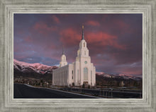 Load image into Gallery viewer, Layton Utah Pink Winter Sunset
