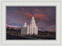 Load image into Gallery viewer, Layton Utah Pink Winter Sunset
