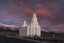 Load image into Gallery viewer, Layton Utah Pink Winter Sunset
