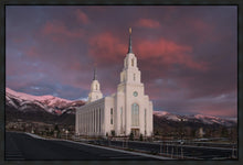 Load image into Gallery viewer, Layton Utah Pink Winter Sunset
