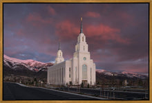 Load image into Gallery viewer, Layton Utah Pink Winter Sunset
