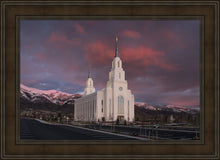 Load image into Gallery viewer, Layton Utah Pink Winter Sunset
