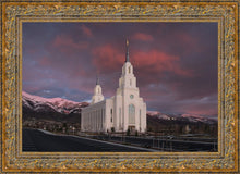 Load image into Gallery viewer, Layton Utah Pink Winter Sunset
