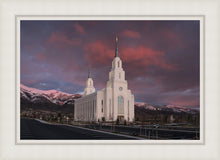 Load image into Gallery viewer, Layton Utah Pink Winter Sunset

