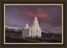 Load image into Gallery viewer, Layton Utah Pink Winter Sunset
