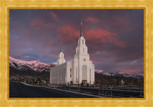 Load image into Gallery viewer, Layton Utah Pink Winter Sunset
