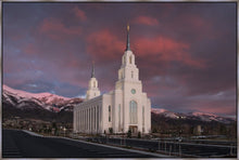 Load image into Gallery viewer, Layton Utah Pink Winter Sunset
