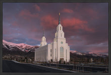 Load image into Gallery viewer, Layton Utah Pink Winter Sunset
