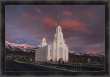 Load image into Gallery viewer, Layton Utah Pink Winter Sunset
