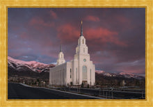 Load image into Gallery viewer, Layton Utah Pink Winter Sunset
