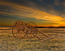 Load image into Gallery viewer, Handcart at Sunset
