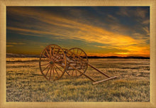 Load image into Gallery viewer, Handcart at Sunset

