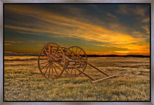 Load image into Gallery viewer, Handcart at Sunset
