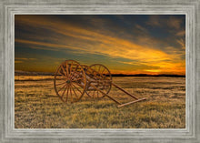 Load image into Gallery viewer, Handcart at Sunset
